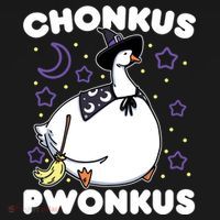 Honkus Ponkus Halloween Goose Meme Parody Chonkus Pwonkus Women's Hoodie thumb 2
