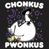 Honkus Ponkus Halloween Goose Meme Parody Chonkus Pwonkus Tumbler thumb 3