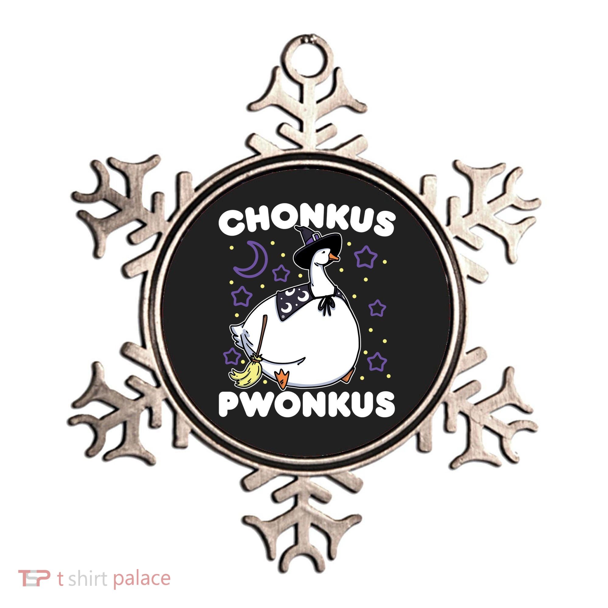 Honkus Ponkus Halloween Goose Meme Parody Chonkus Pwonkus Ornament