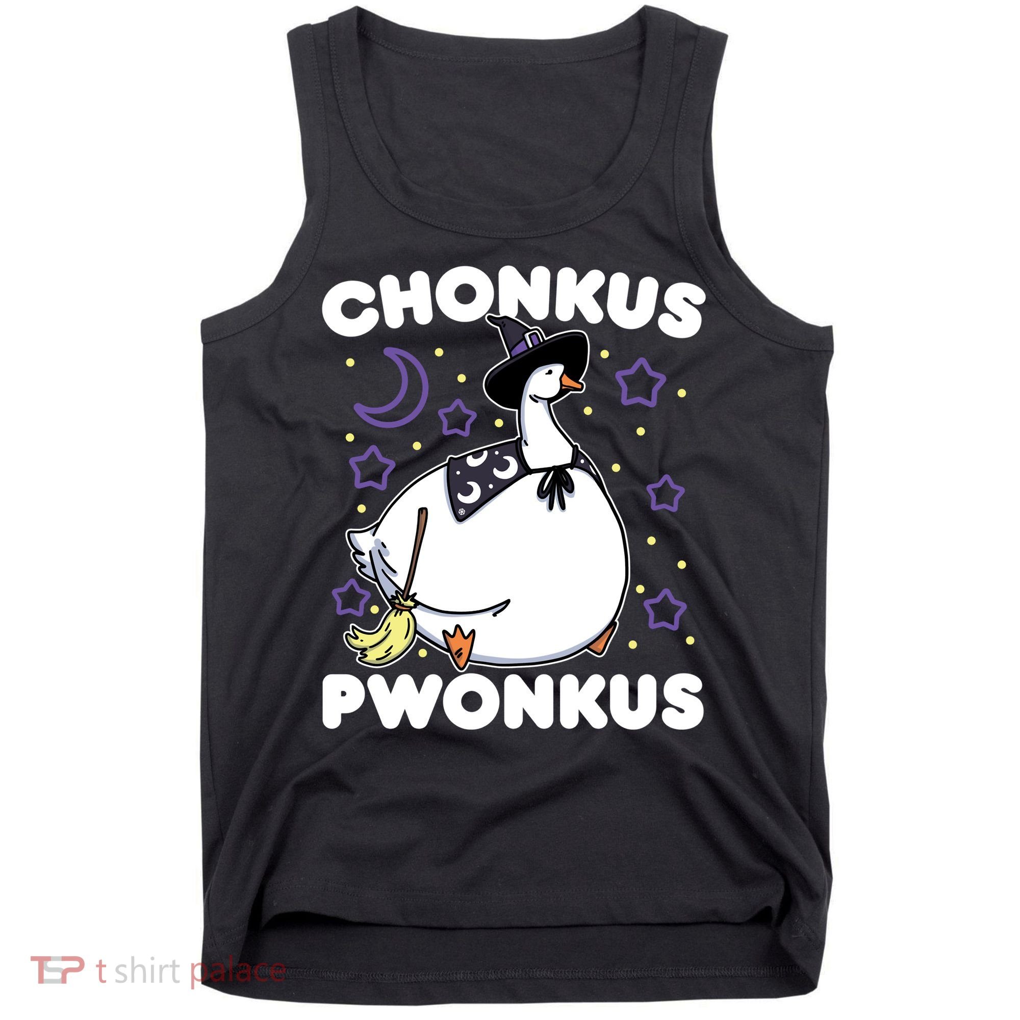 Honkus Ponkus Halloween Goose Meme Parody Chonkus Pwonkus Tank Top