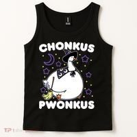 Honkus Ponkus Halloween Goose Meme Parody Chonkus Pwonkus Tank Top thumb 2