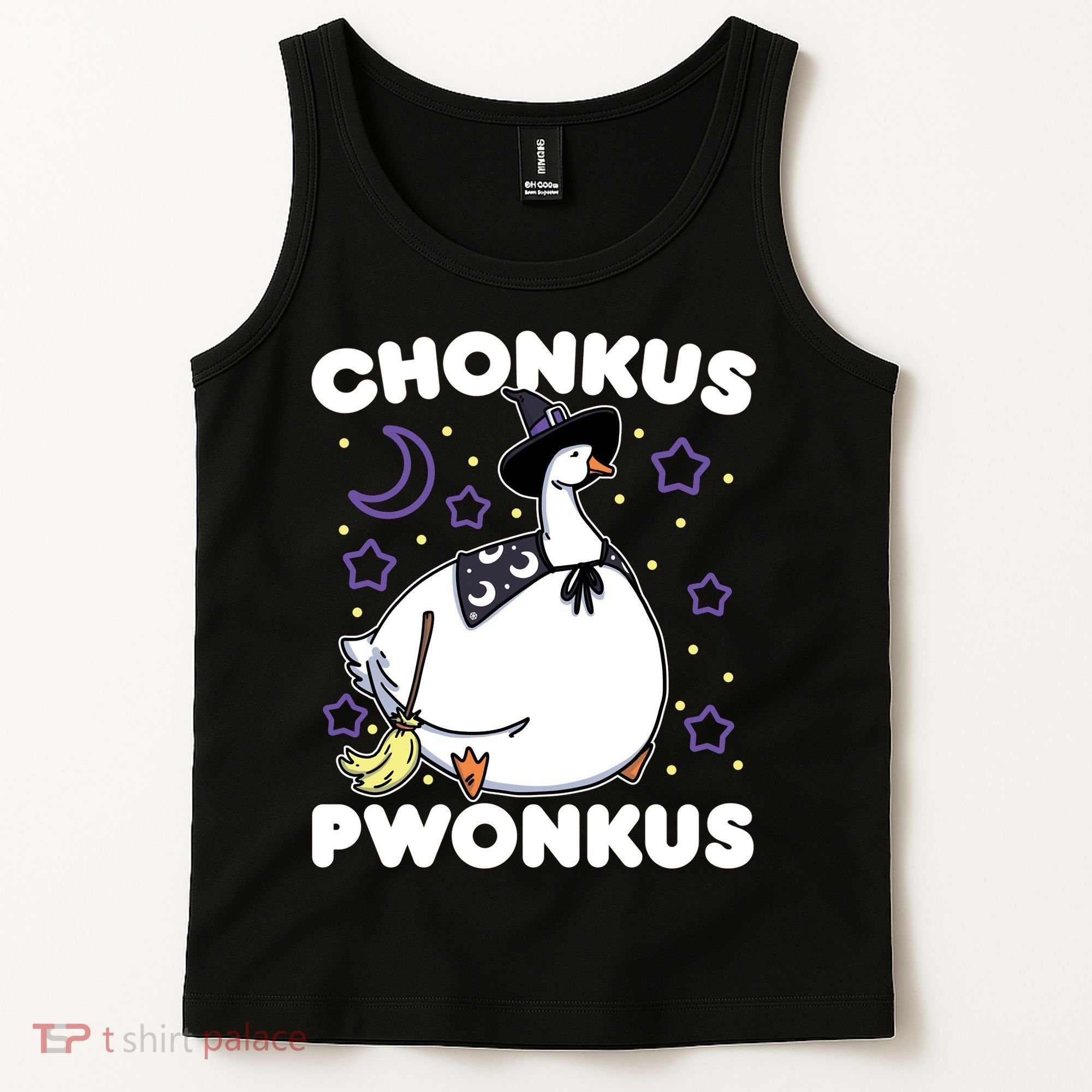 Honkus Ponkus Halloween Goose Meme Parody Chonkus Pwonkus Tank Top