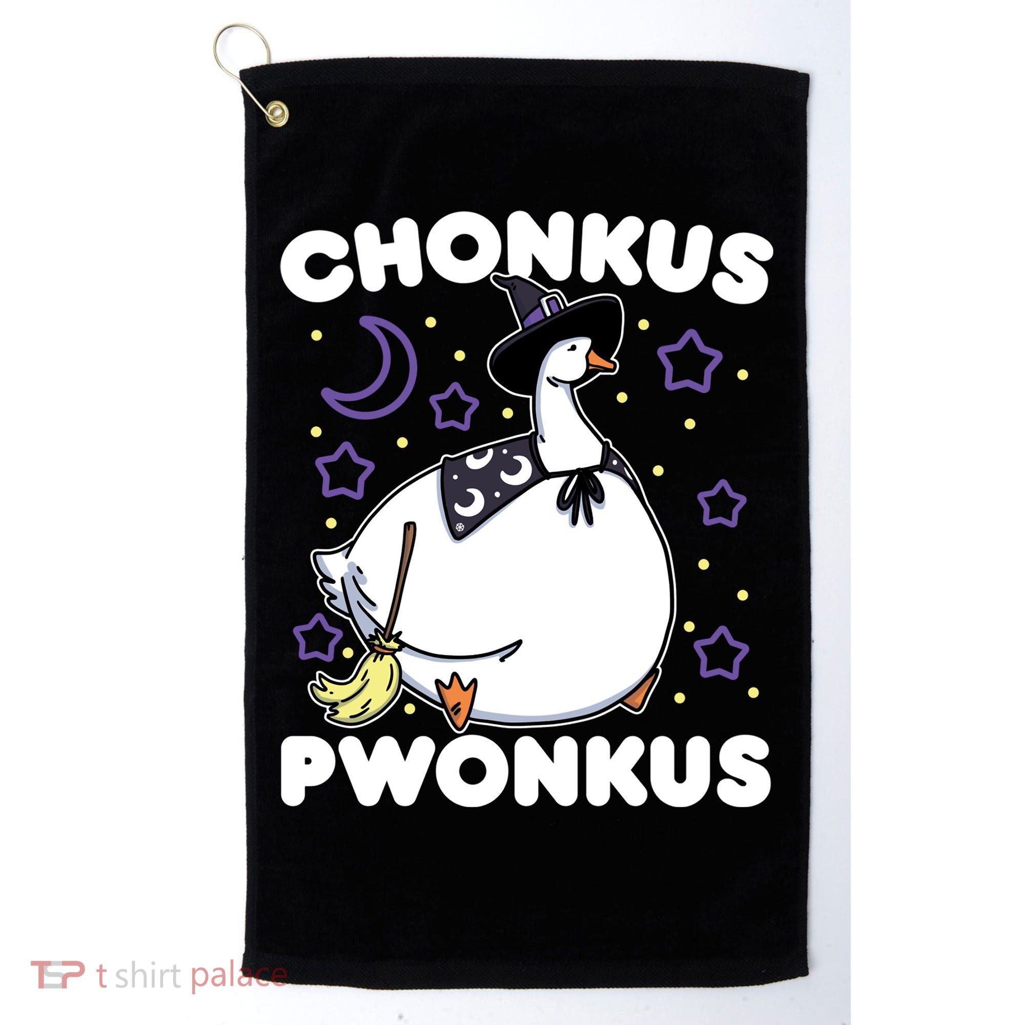 Honkus Ponkus Halloween Goose Meme Parody Chonkus Pwonkus Golf Towel