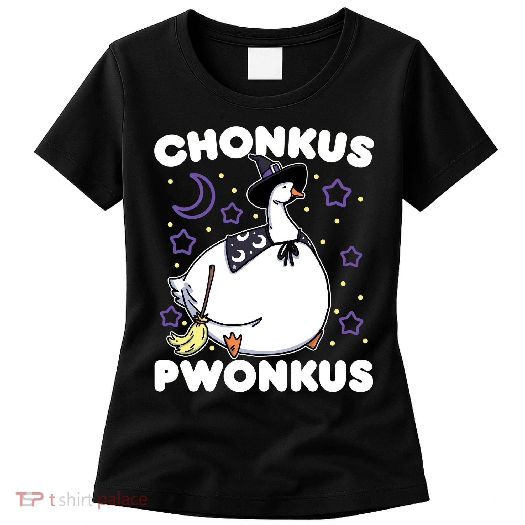 Honkus Ponkus Halloween Goose Meme Parody Chonkus Pwonkus Women's T-Shirt