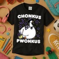 Honkus Ponkus Halloween Goose Meme Parody Chonkus Pwonkus Kids T-Shirt thumb 3