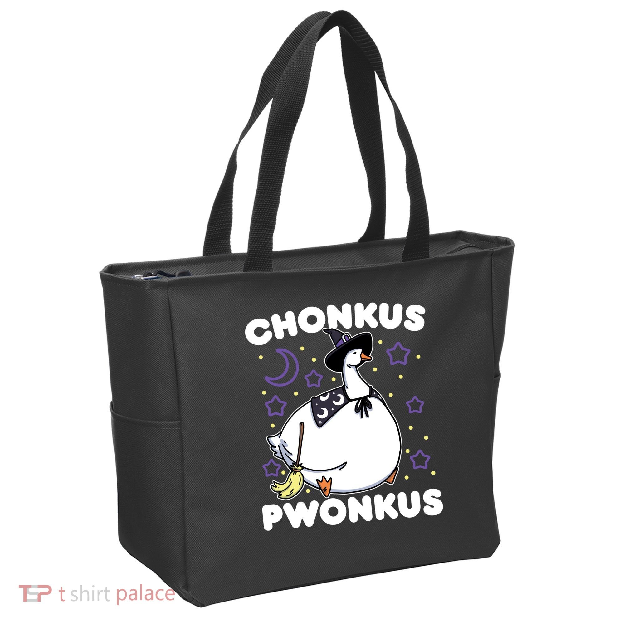 Honkus Ponkus Halloween Goose Meme Parody Chonkus Pwonkus Tote Bag