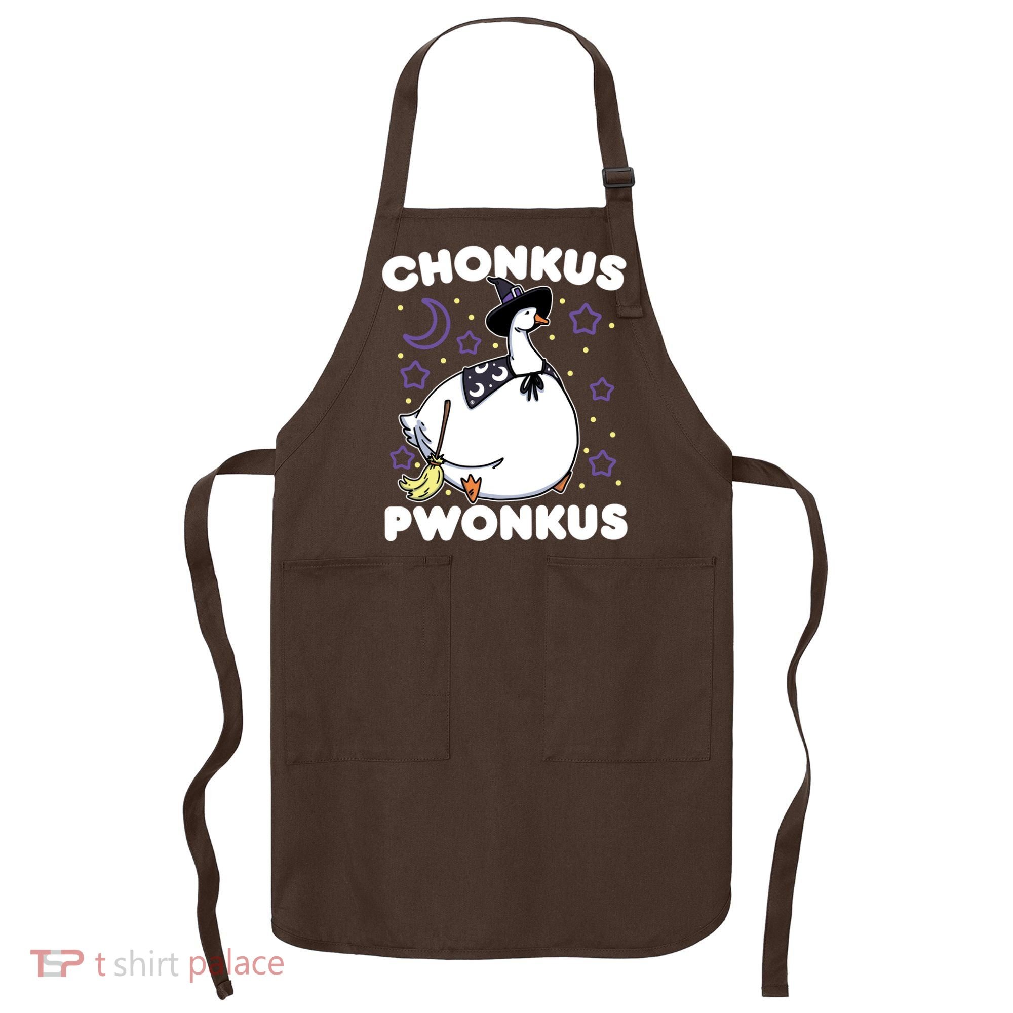 Honkus Ponkus Halloween Goose Meme Parody Chonkus Pwonkus Apron