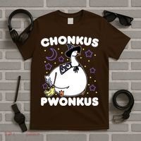 Honkus Ponkus Halloween Goose Meme Parody Chonkus Pwonkus T-Shirt thumb 5