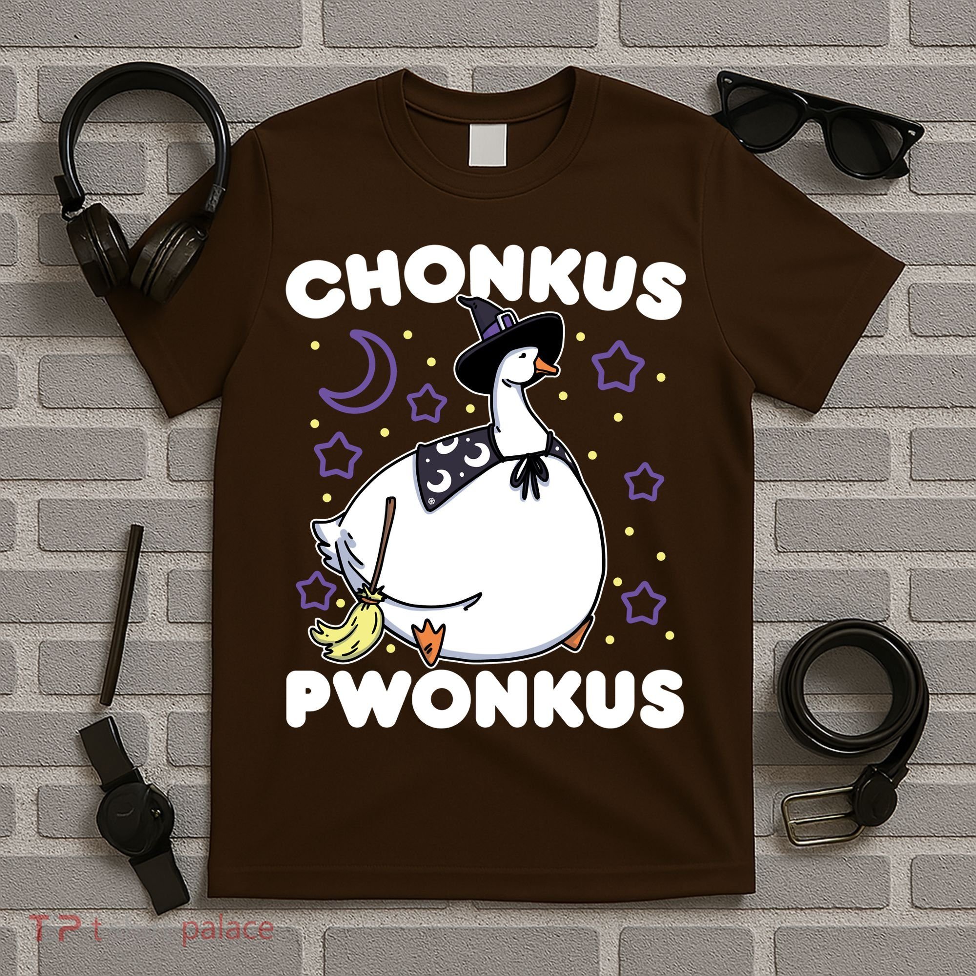 Honkus Ponkus Halloween Goose Meme Parody Chonkus Pwonkus T-Shirt
