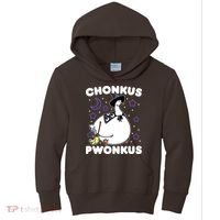 Honkus Ponkus Halloween Goose Meme Parody Chonkus Pwonkus Kids Hoodie thumb 0