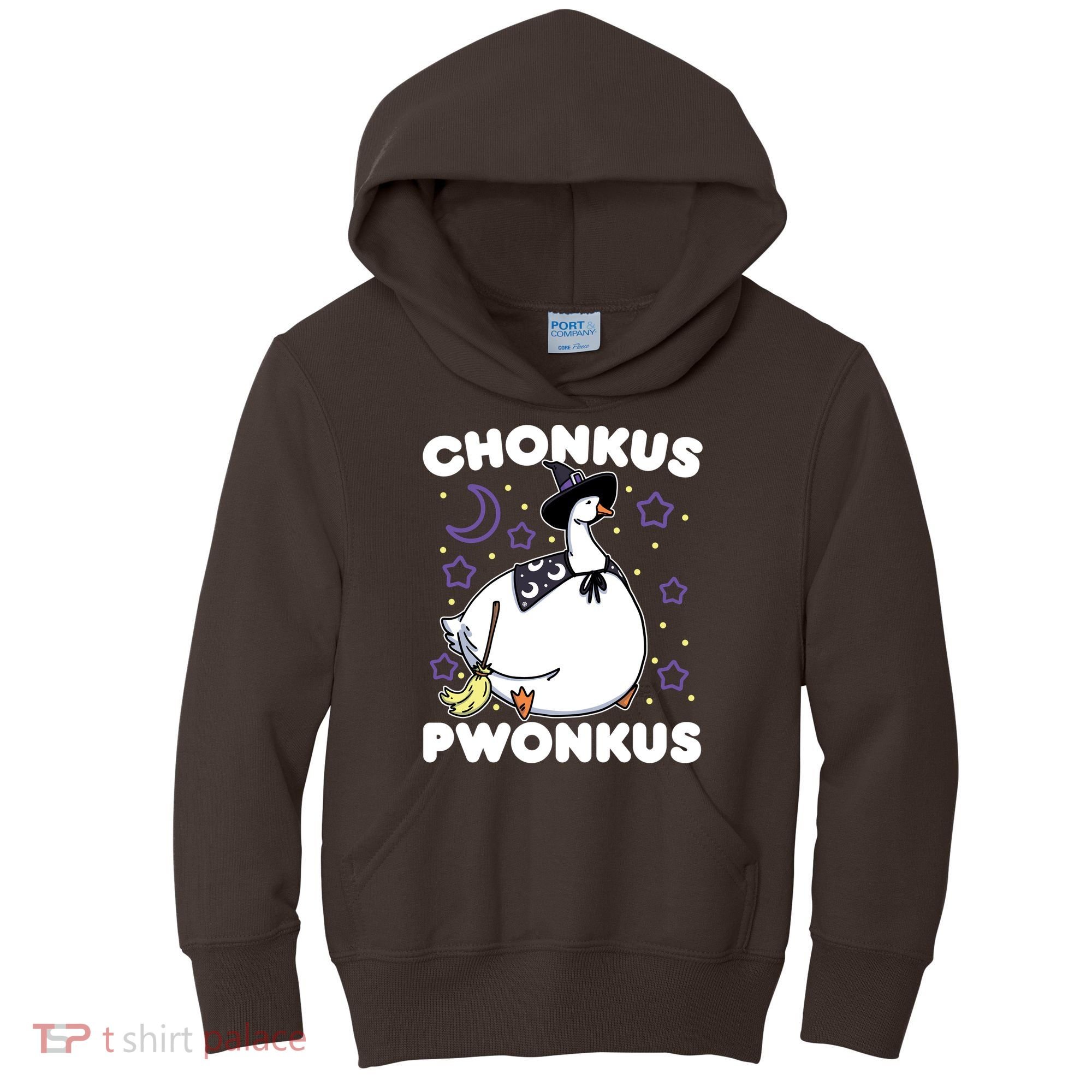 Honkus Ponkus Halloween Goose Meme Parody Chonkus Pwonkus Kids Hoodie