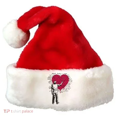 Heart Painter Santa Hat