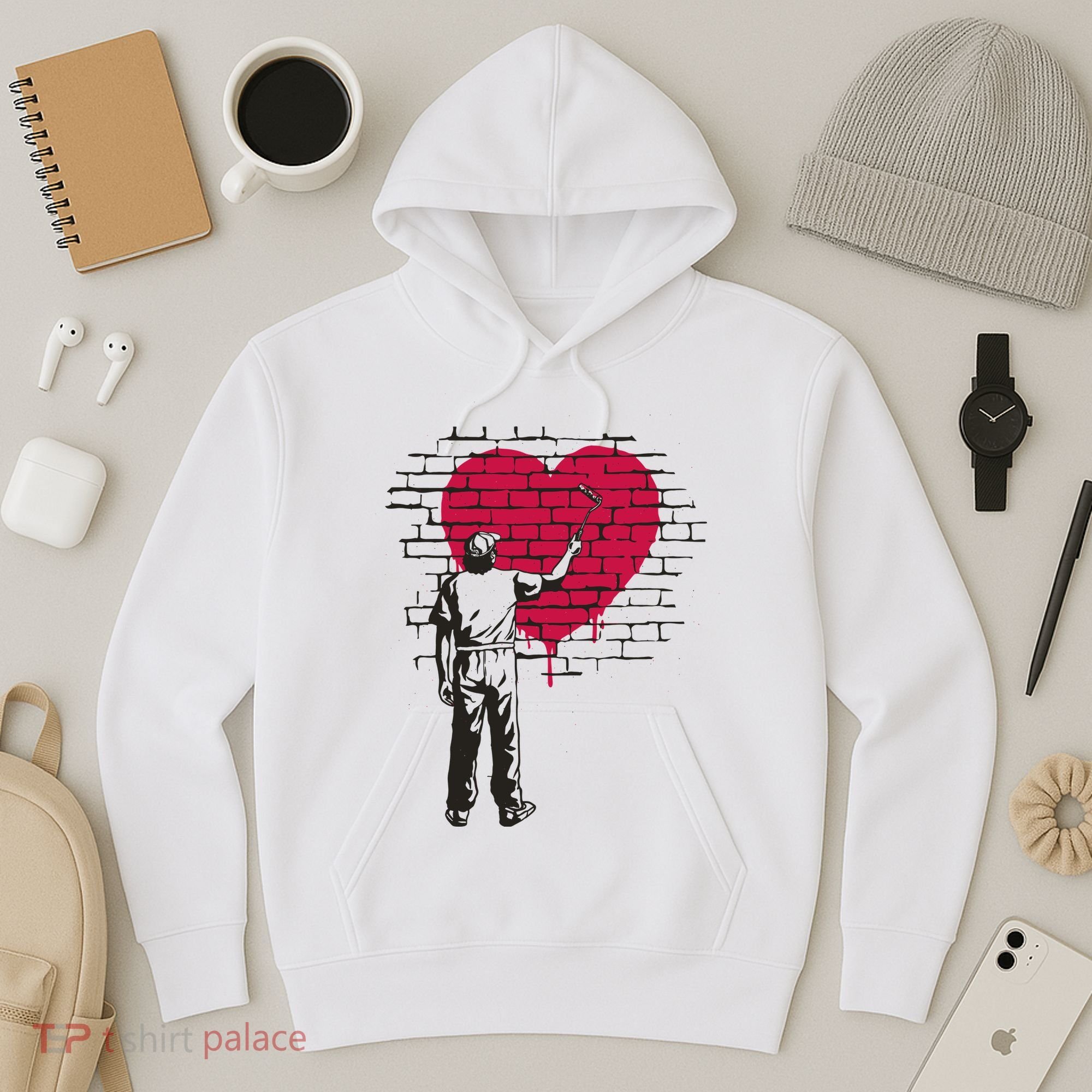 Heart Painter Hoodie
