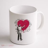 Heart Painter Coffee Mug thumb 1