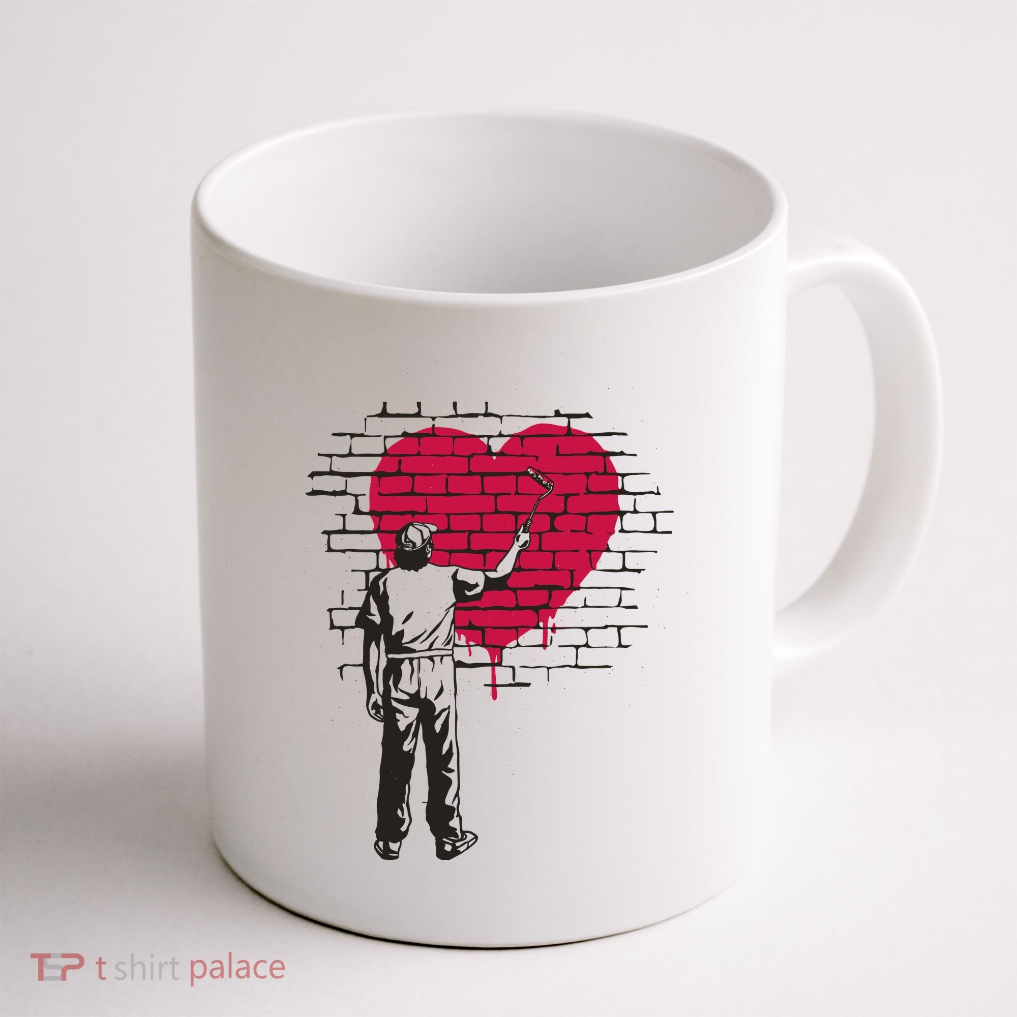 Heart Painter Coffee Mug