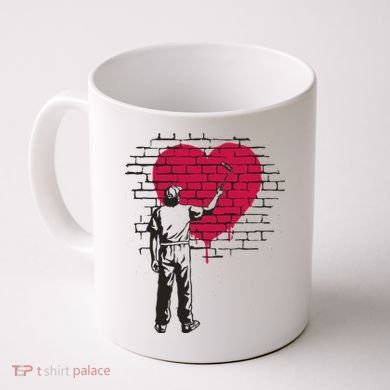 Heart Painter Coffee Mug