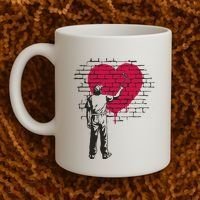 Heart Painter Coffee Mug thumb 2