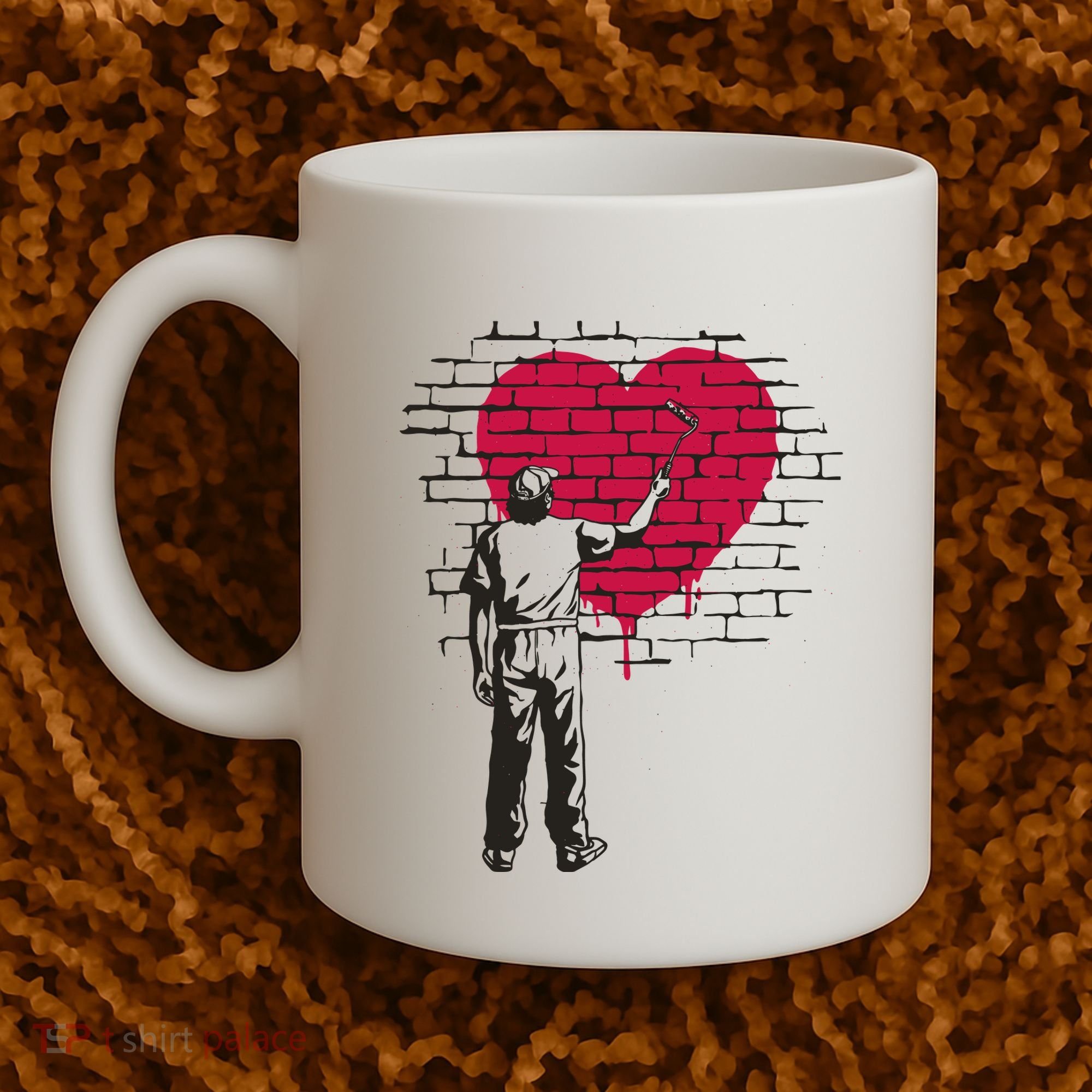 Heart Painter Coffee Mug