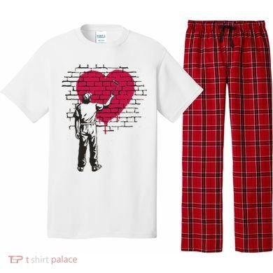 Heart Painter Pajama Set
