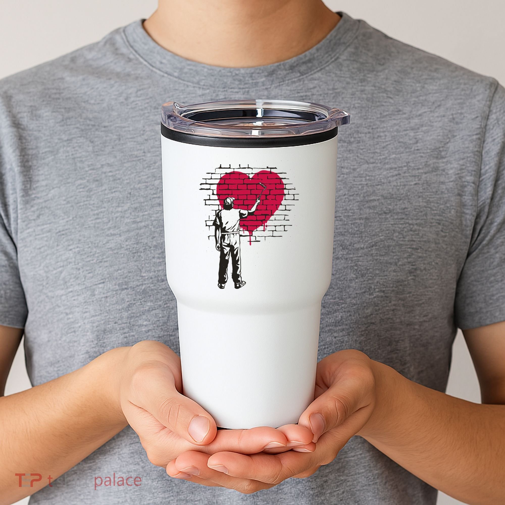 Heart Painter Tumbler