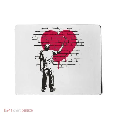 Heart Painter Mousepad