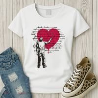 Heart Painter Women's T-Shirt thumb 3
