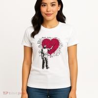 Heart Painter Women's T-Shirt thumb 4
