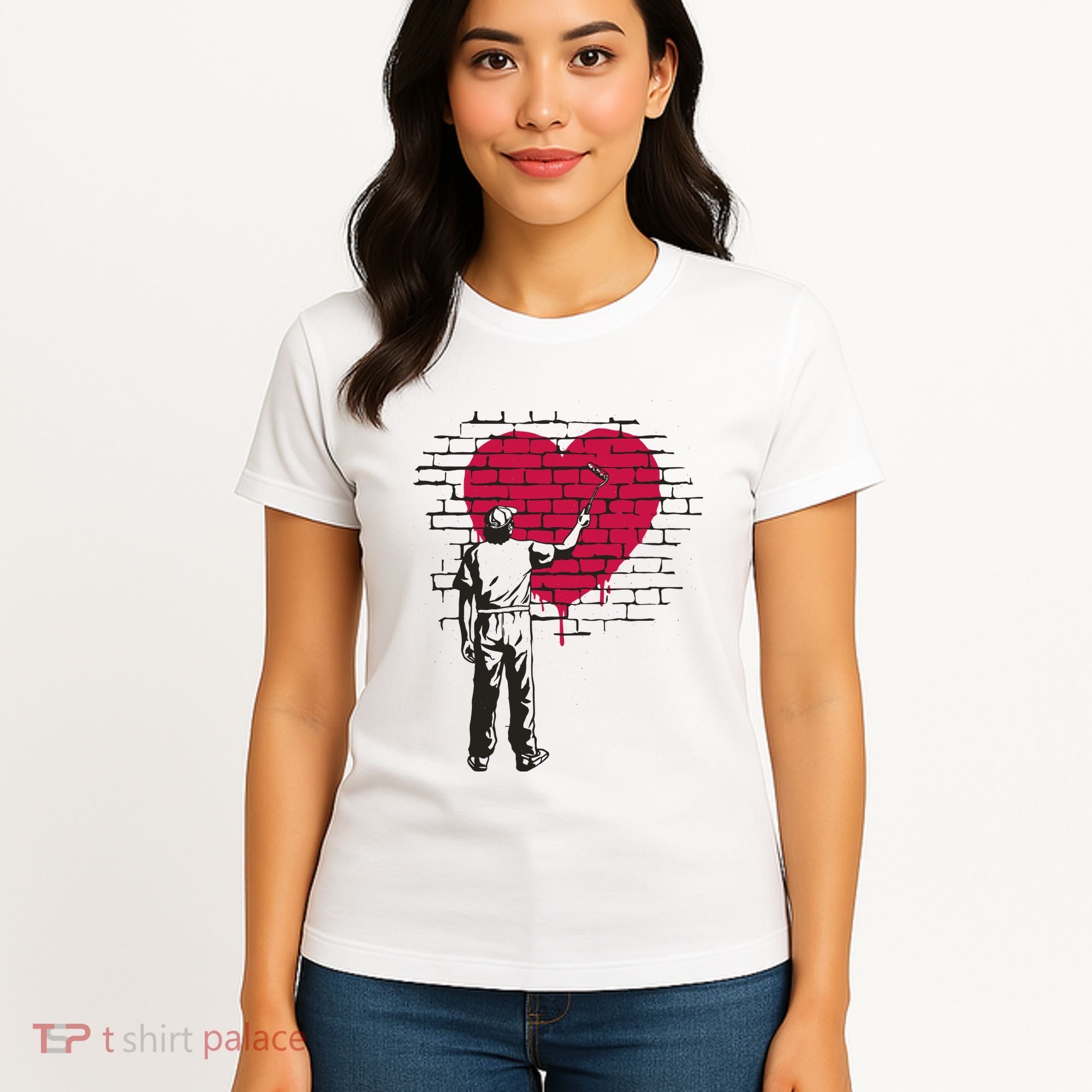 Heart Painter Women's T-Shirt