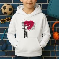Heart Painter Kids Hoodie thumb 2