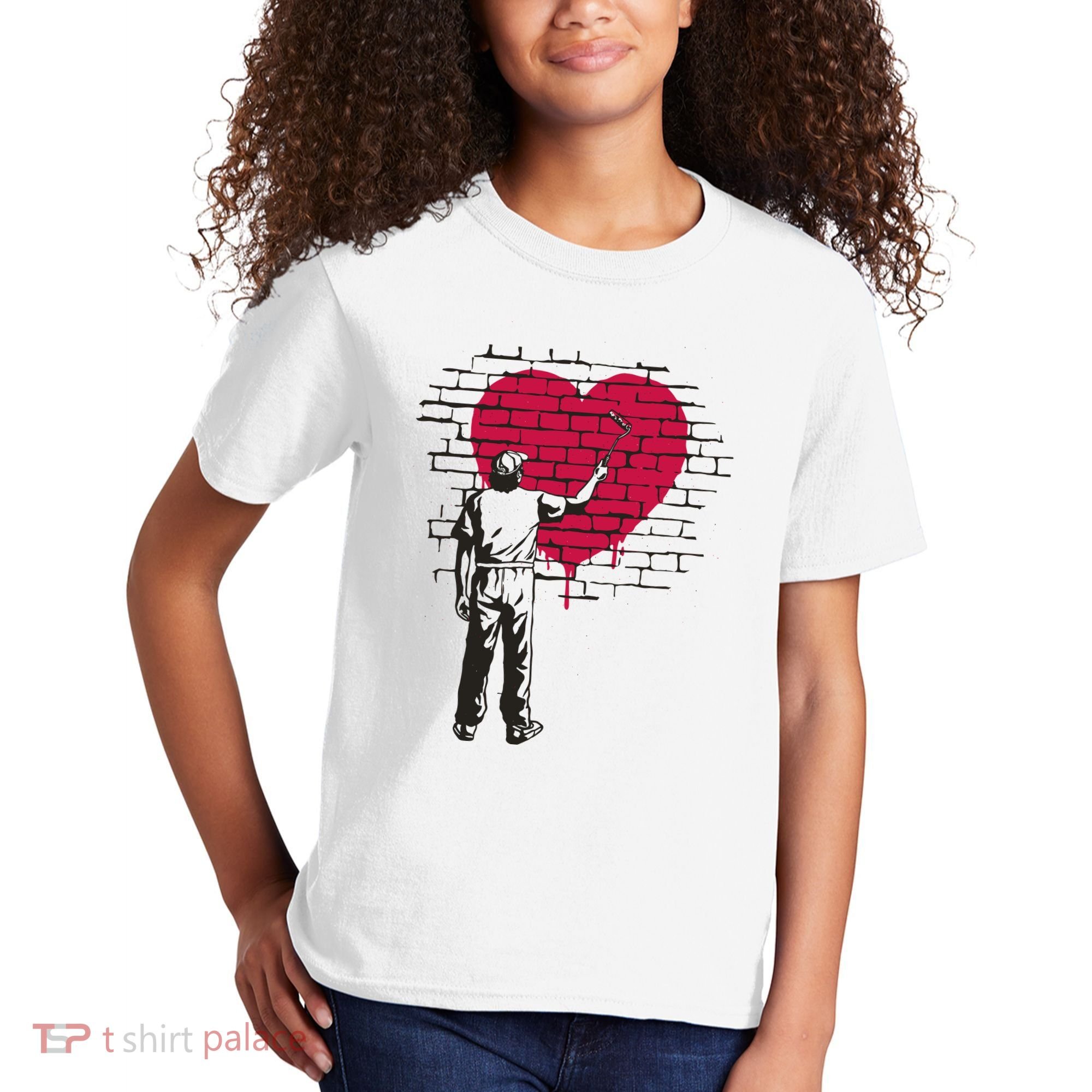 Heart Painter Kids T-Shirt