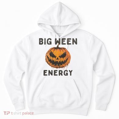Halloween Pumpkin Head Big Ween Energy Spooky Hoodie