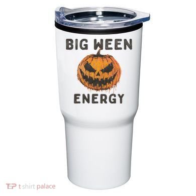 Halloween Pumpkin Head Big Ween Energy Spooky Tumbler