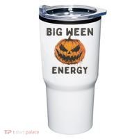 Halloween Pumpkin Head Big Ween Energy Spooky Tumbler thumb 0