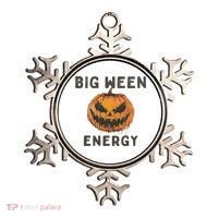 Halloween Pumpkin Head Big Ween Energy Spooky Ornament thumb 0