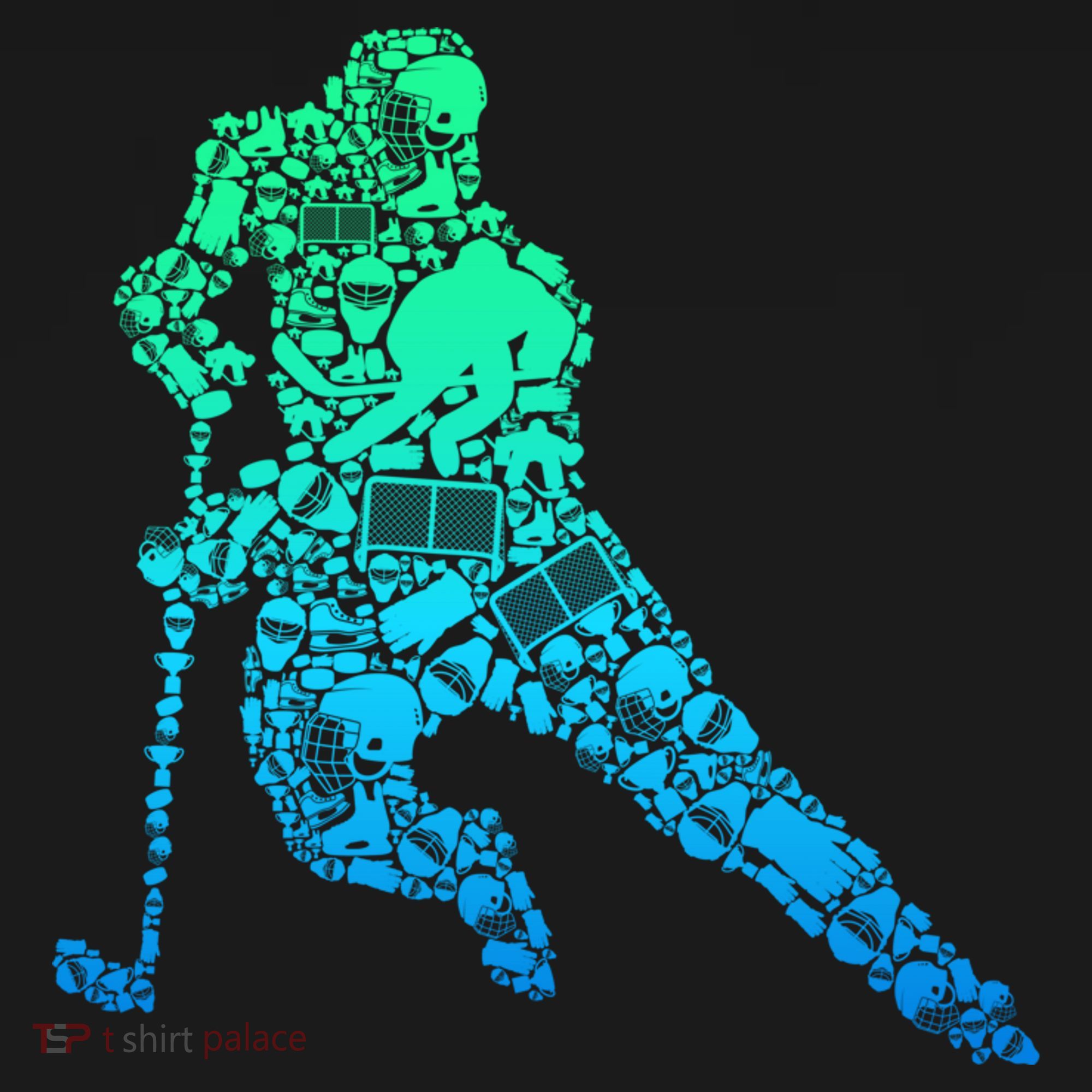 Hockey Player Ice Hockey Boy Backpack