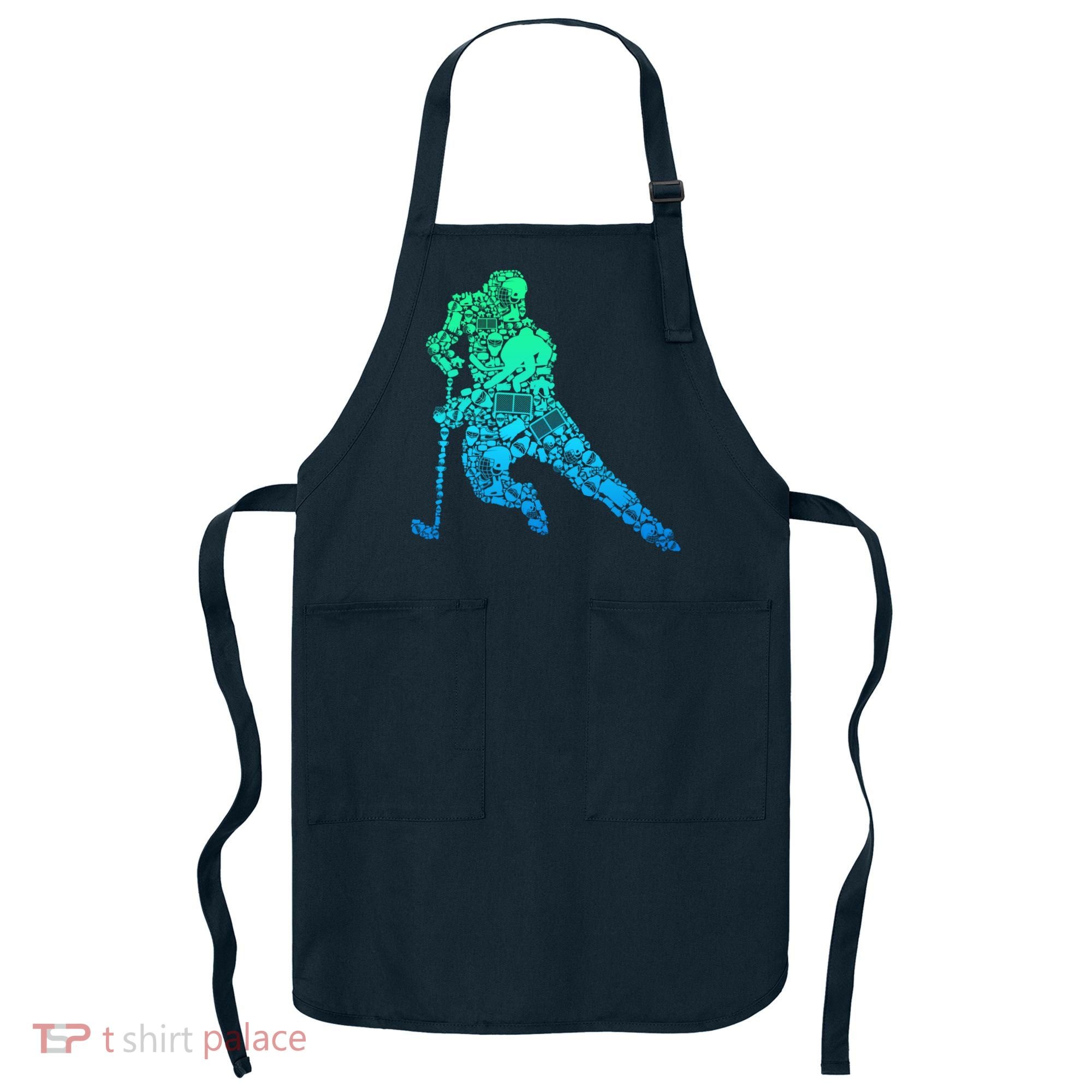 Hockey Player Ice Hockey Boy Apron