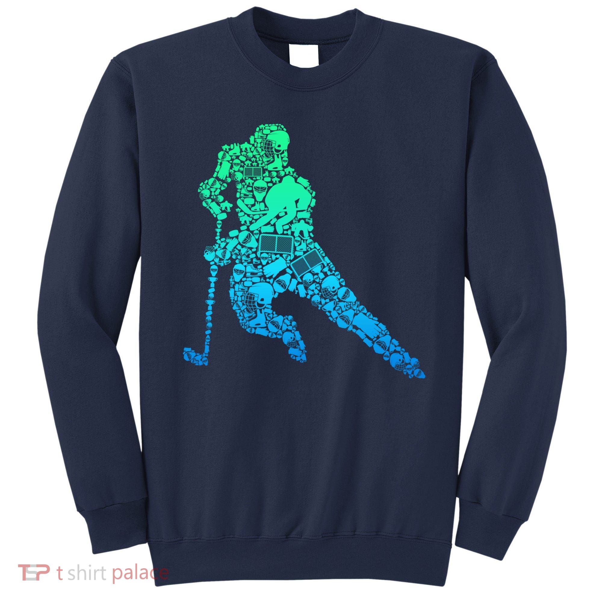 Hockey Player Ice Hockey Boy Sweatshirt