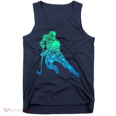 Hockey Player Ice Hockey Boy Tank Top