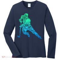 Hockey Player Ice Hockey Boy Women's Long Sleeve Shirt thumb 0
