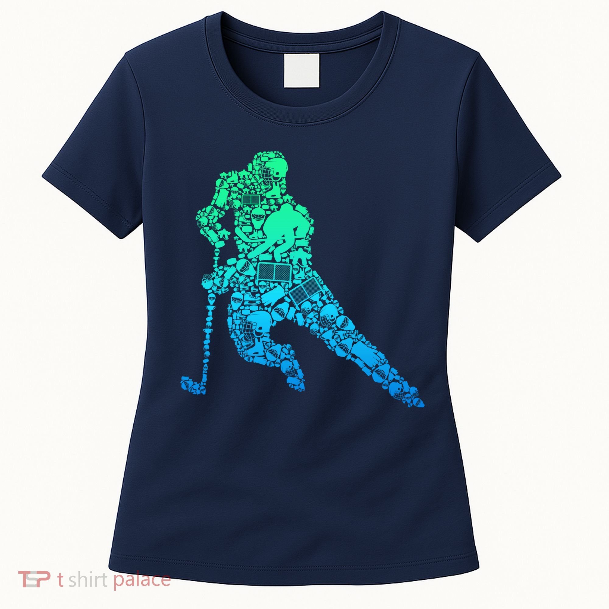 Hockey Player Ice Hockey Boy Women's T-Shirt
