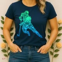 Hockey Player Ice Hockey Boy Women's T-Shirt thumb 2