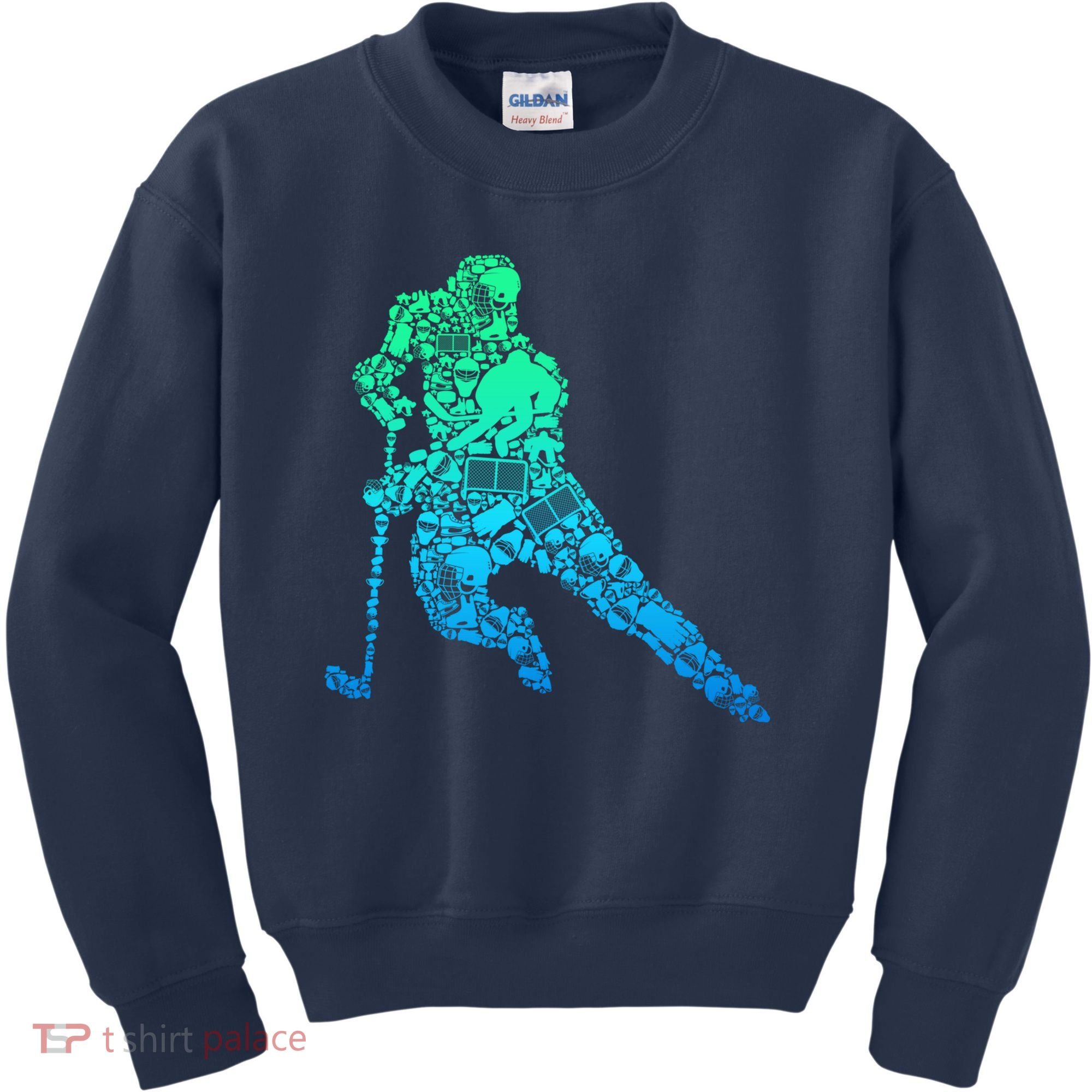 Hockey Player Ice Hockey Boy Kids Sweatshirt