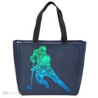 Hockey Player Ice Hockey Boy Tote Bag thumb 0