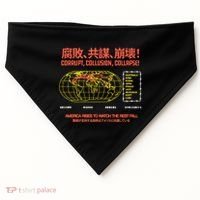 Hasan PikerS Ideologie Skull USA-Made Doggie Bandana thumb 0