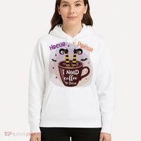 Hocus Pocus I Need Coffee To Focus Funny Halloween Costume Hoodie thumb 5