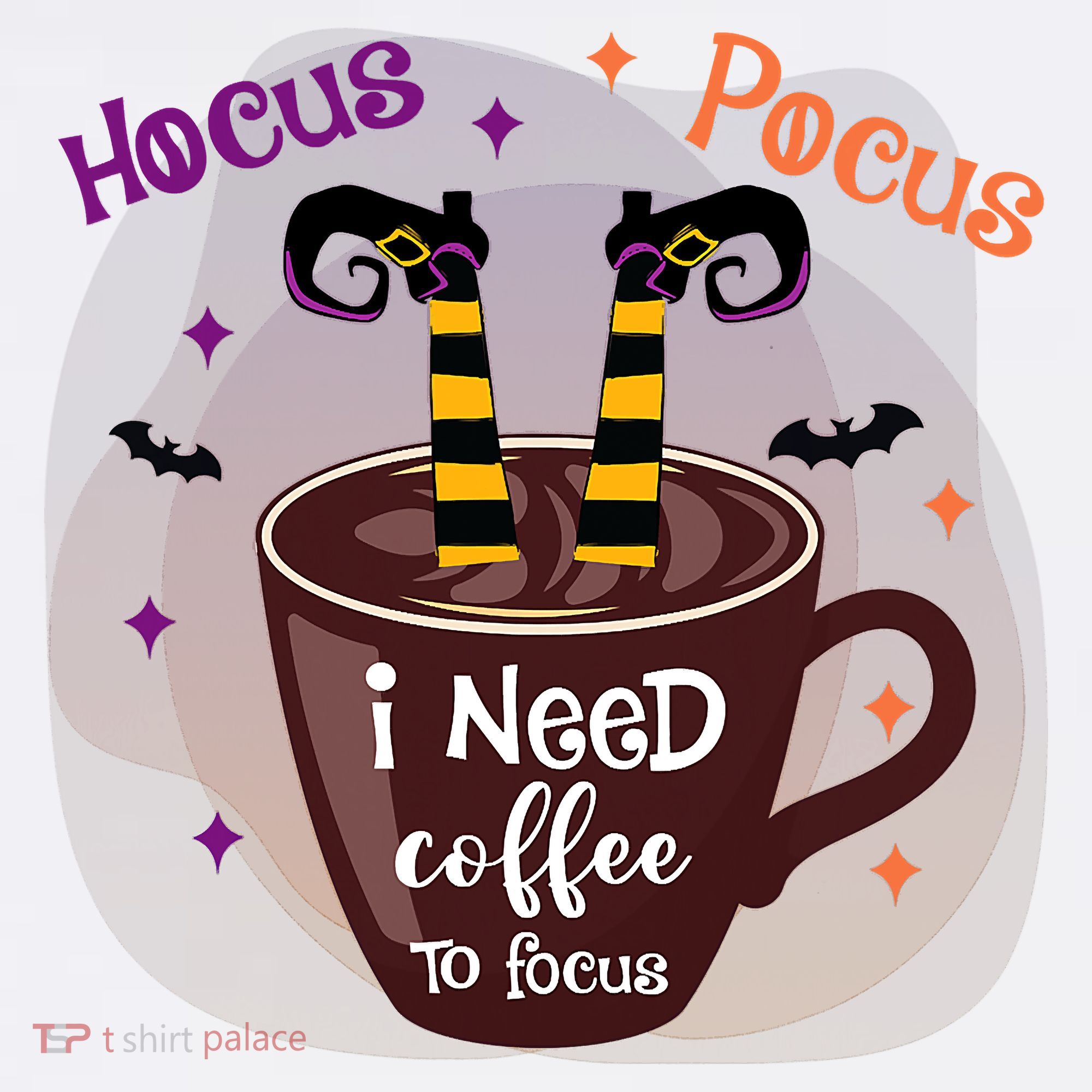 Hocus Pocus I Need Coffee To Focus Funny Halloween Costume Sweatshirt