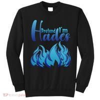 Halloween Pretend Im Hades Costume Greek God Sweatshirt thumb 0