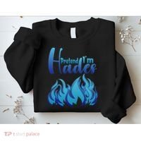 Halloween Pretend Im Hades Costume Greek God Sweatshirt thumb 2