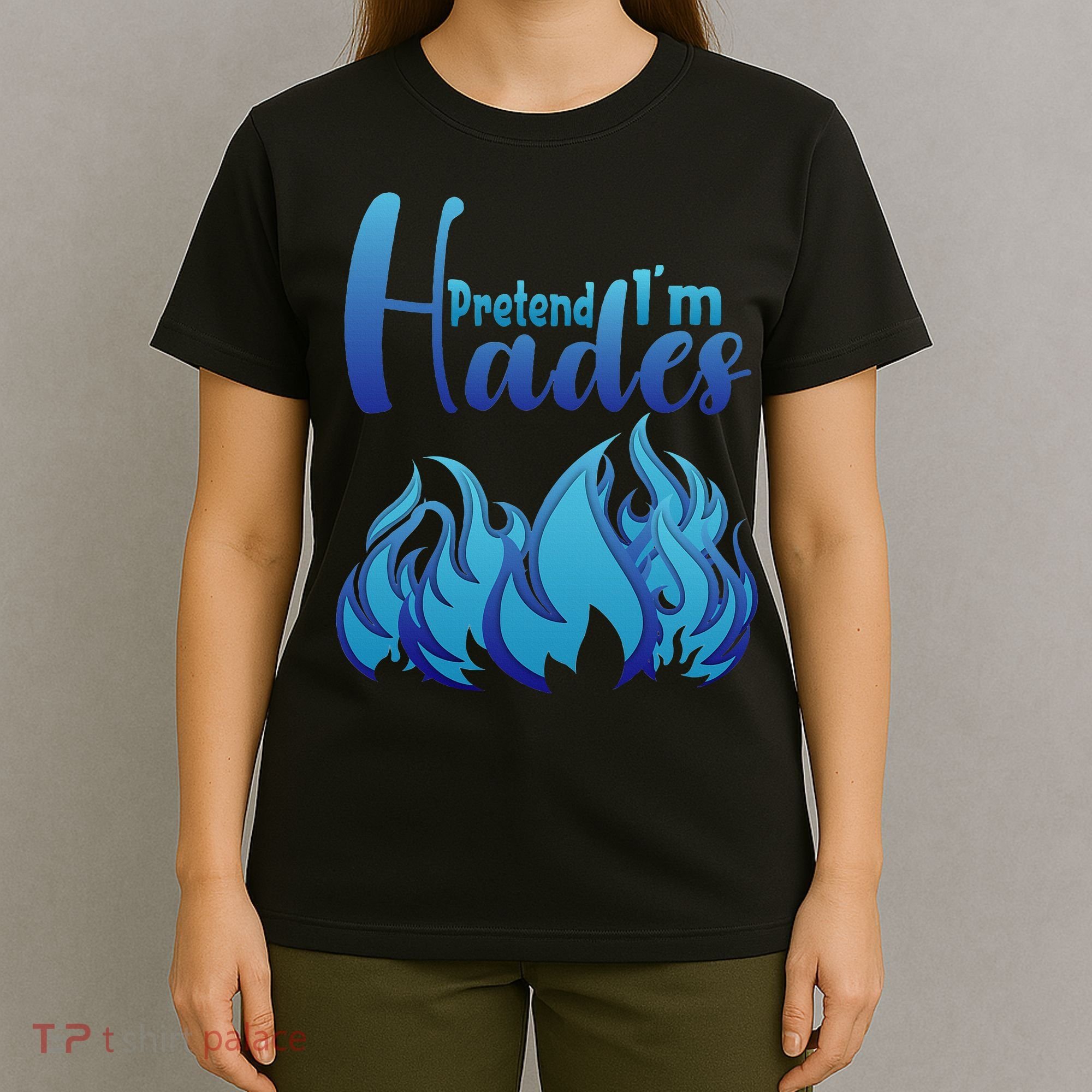 Halloween Pretend Im Hades Costume Greek God T-Shirt