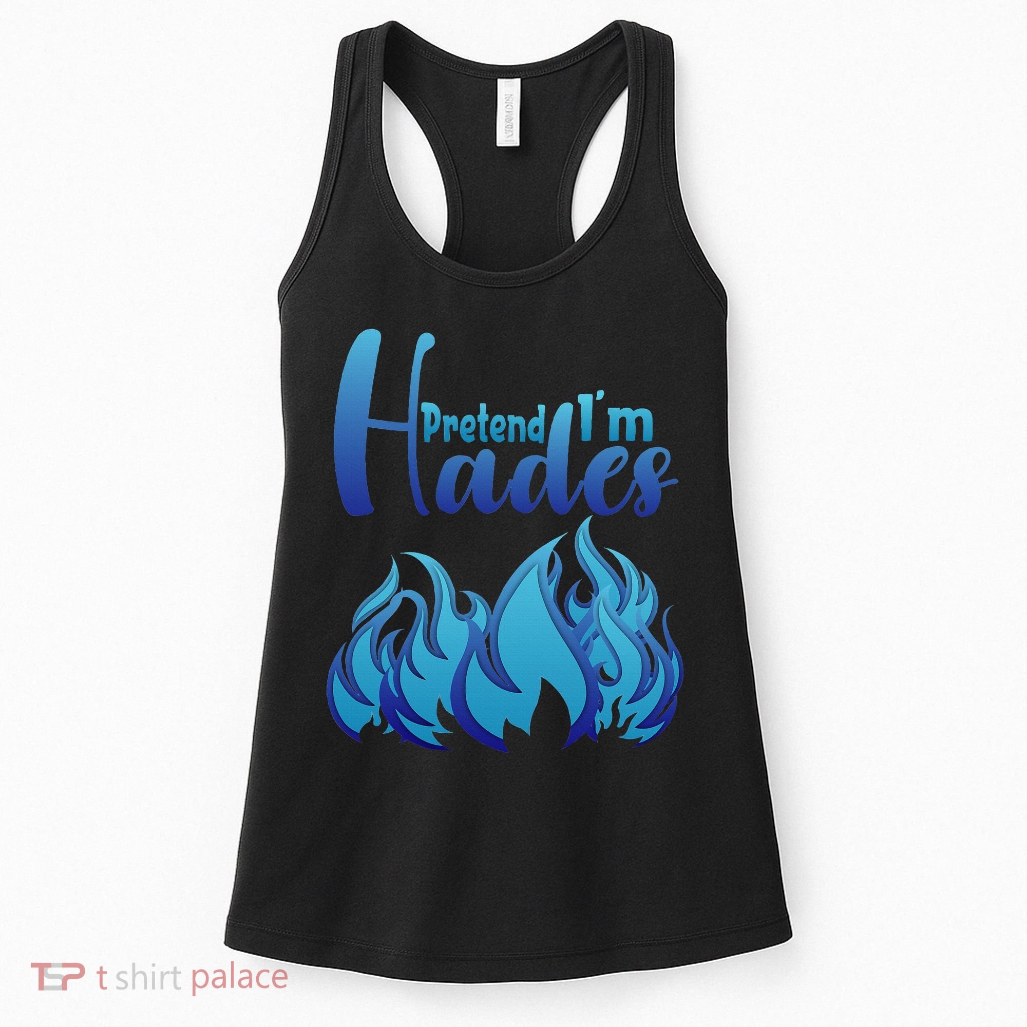 Halloween Pretend Im Hades Costume Greek God Women's Tank Top